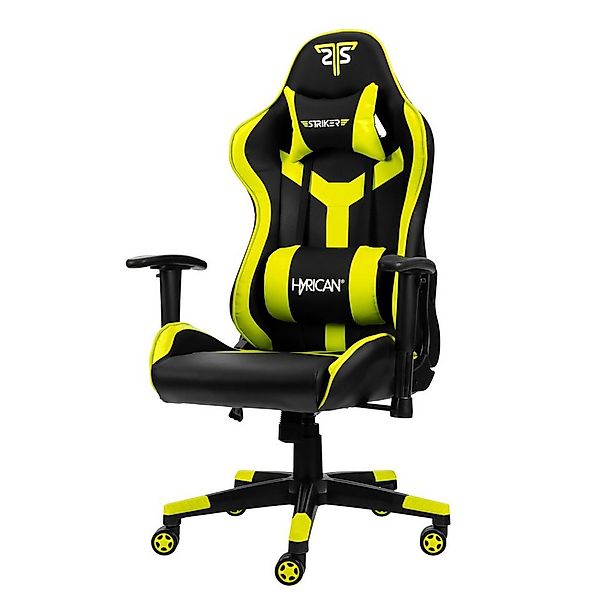 Hyrican Gaming-Stuhl "Striker Copilot" schwarz/gelb, Kunstleder, ergonomisc günstig online kaufen