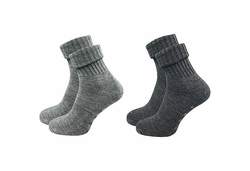 GAWILO ABS-Socken für Damen aus Wolle für extra warme Füße, Stoppersocken ( günstig online kaufen