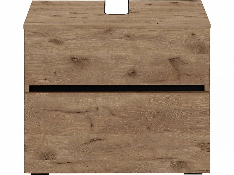 Home affaire Waschbeckenunterschrank "Wisla" Siphonausschnitt, Push-to-open günstig online kaufen