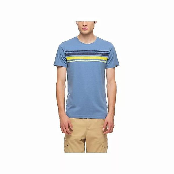 Ragwear Rundhalsshirt blau regular fit (1-tlg) günstig online kaufen