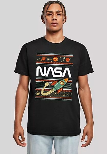 F4NT4STIC T-Shirt NASA Fair Isle Herren,Premium Merch,Regular-Fit,Basic,Bed günstig online kaufen