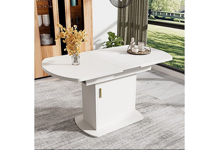 Flieks Esstisch (klappbar 110-130x70x75 cm, 1-St., mit Metallgriff), auszie günstig online kaufen