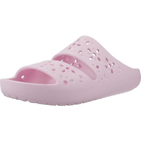 Crocs  Zehentrenner Chanclas Mujer Modèle Classic Floral Cut Out Sand günstig online kaufen