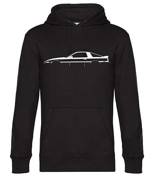 'Toyota Supra A70' Silhouette · Unisex Premium Hoodie günstig online kaufen