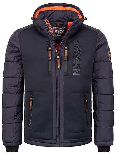 Geographical Norway Winterjacke Herren Winterjacke Outdoorjacke mit Kapuze günstig online kaufen