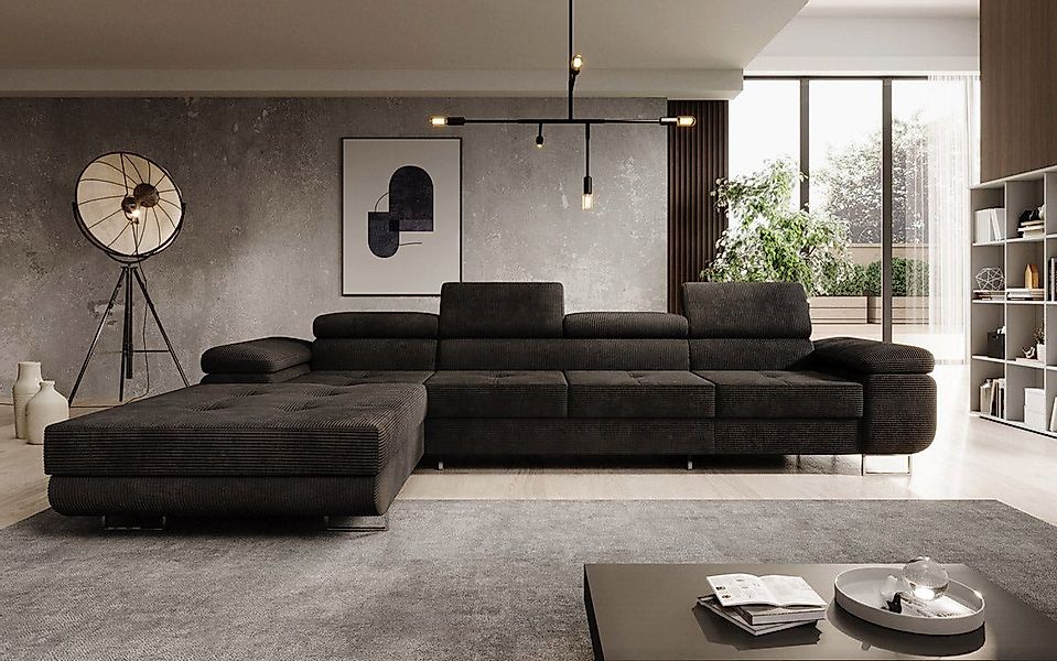 Luxusbetten24 Schlafsofa Designer Sofa Calvera Maxi, günstig online kaufen