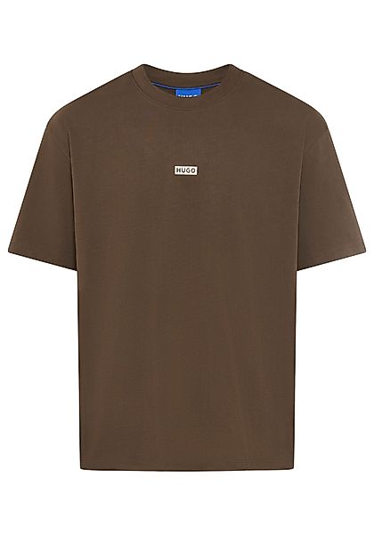 HUGO Blue T-Shirt Nalono mit Logodruck, günstig online kaufen
