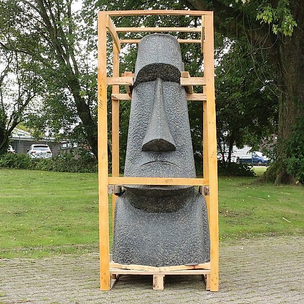 Oriental Galerie Dekofigur Riesige Maoi Kopf günstig online kaufen