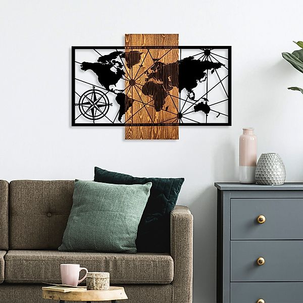 Wallity Wanddekoobjekt 100% WOODEN günstig online kaufen