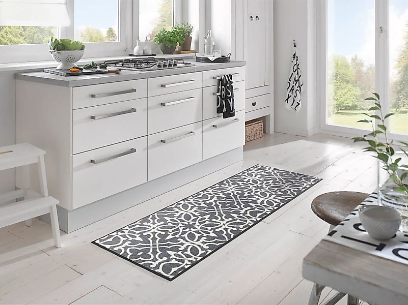 wash+dry by Kleen-Tex Läufer »Decorada«, rechteckig, 7 mm Höhe, Schmutzfang günstig online kaufen
