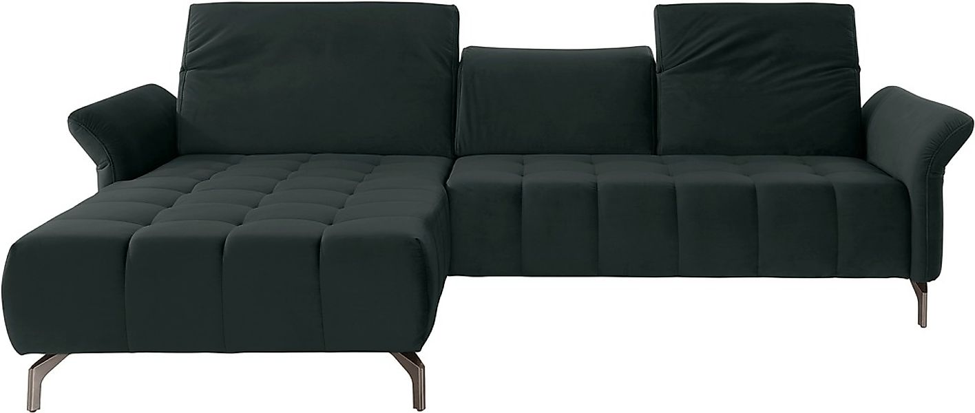 INOSIGN Ecksofa »Fresh L-Form«, Federkern, wahlweise Kopfteilverstellung un günstig online kaufen