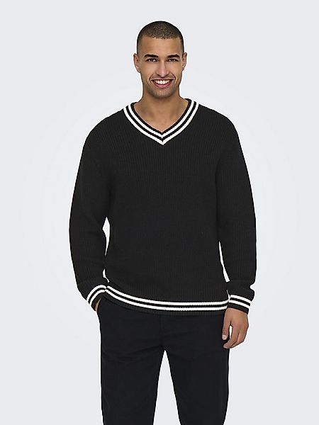ONLY & SONS Strickpullover - Eleganter Knit Strickpullover – Maritim, Desig günstig online kaufen