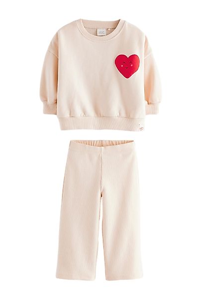 Next Sweatanzug Herz-Sweatshirt und Hose mit günstig online kaufen