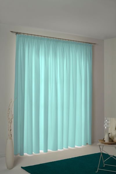 Adam Vorhang "Uni Collection" Kräuselband 1 Stk. tlg. aus 100% Bio-Baumwoll günstig online kaufen