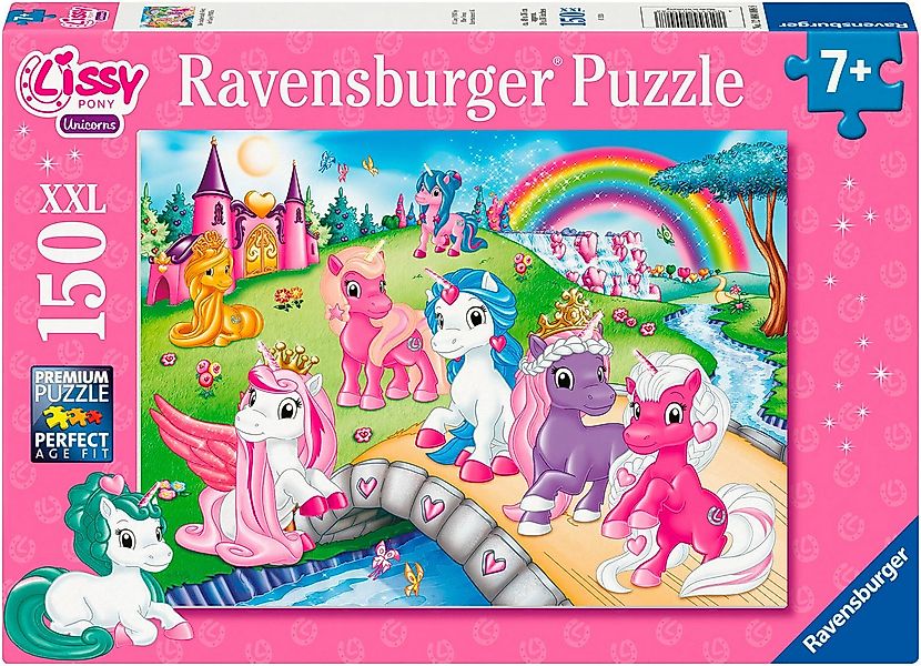 Ravensburger Puzzle Die zauberhafte Welt der Lissy PONYs, 150 Puzzleteile, günstig online kaufen