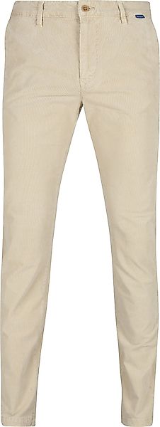 Mac Chino Griffin Corduroy Ecru - Größe W 34 - L 34 günstig online kaufen