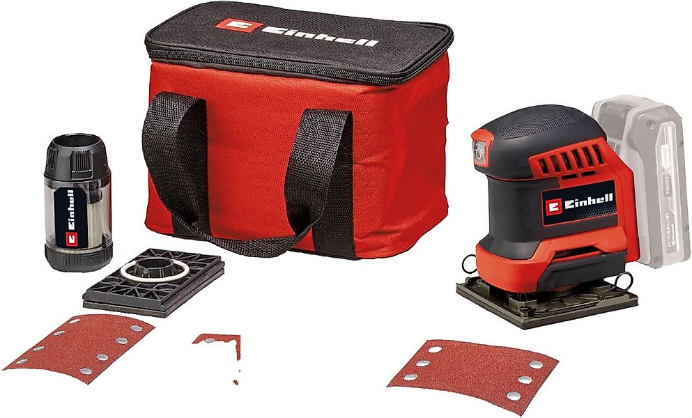 Einhell Akku-Schwingschleifer Faustschleifer TE-OS 18/113 3X Li - Solo, 220 günstig online kaufen