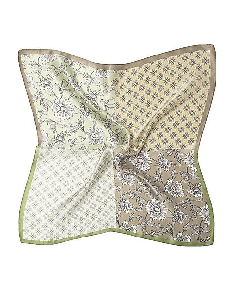 MayTree Seidentuch quadratisch Blumen Quartett 53x53, (Stück), 100% Seide günstig online kaufen