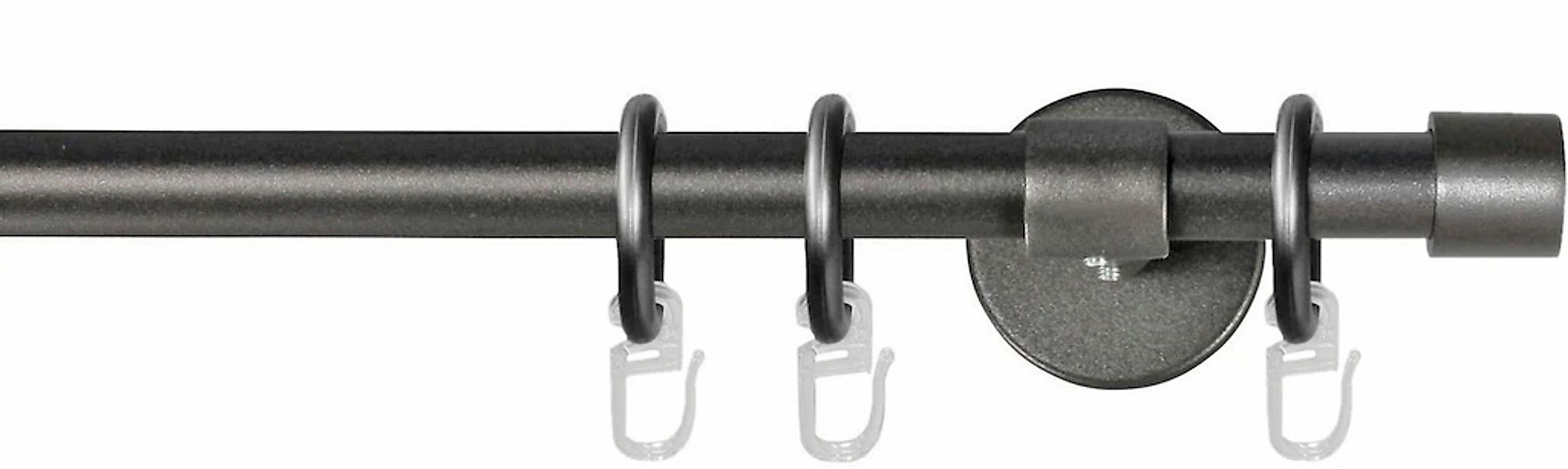 GARESA Gardinenstange "RUSTIKA" Ø 16 mm 1 läufig-läufig Wunschmaßlänge rust günstig online kaufen