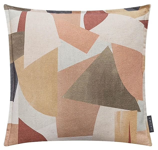 Magma Heimtex Kissenhülle BIBA, 45 x 45 cm, Terracotta, Baumwolle, Leinen, günstig online kaufen
