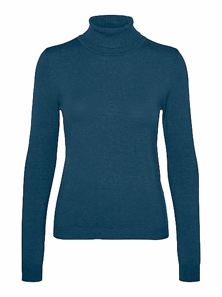 Vero Moda Rollkragenpullover "VMHAPPINESS LS ROLLNK PULLOVE GA BOO REP" günstig online kaufen