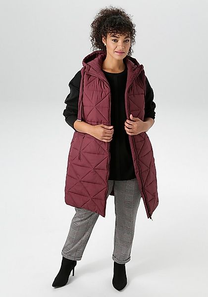 Aniston PLUS Steppweste trendige wattierte Steppweste - NEUE KOLLEKTION günstig online kaufen