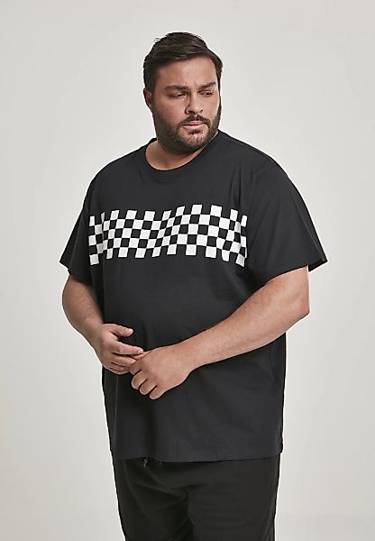 URBAN CLASSICS T-Shirt "Urban Classics T-Shirt Check Panel Tee" 1 Stk. günstig online kaufen