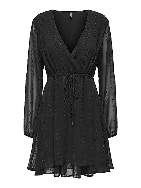 ONLY Druckkleid ONLVIANI L/S V-NECK SHORT günstig online kaufen