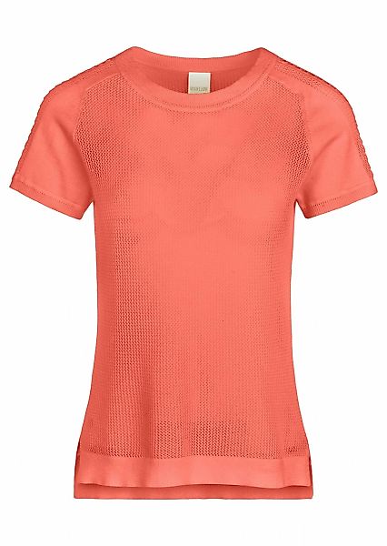 MADELEINE Longpullover "Pullover Netzpullover aus Supima-Baumwolle" günstig online kaufen