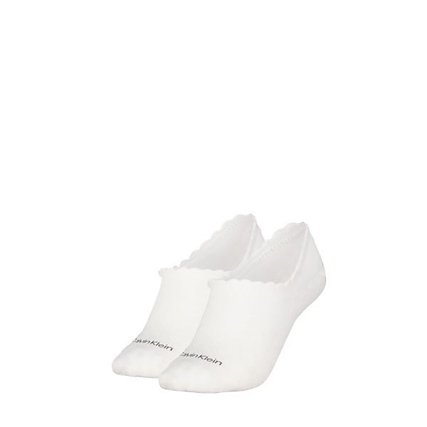 Calvin Klein Jeans Füßlinge "CK WOMEN FOOTIE HIGH CUT 2P DIAMOND", (2 Paar) günstig online kaufen