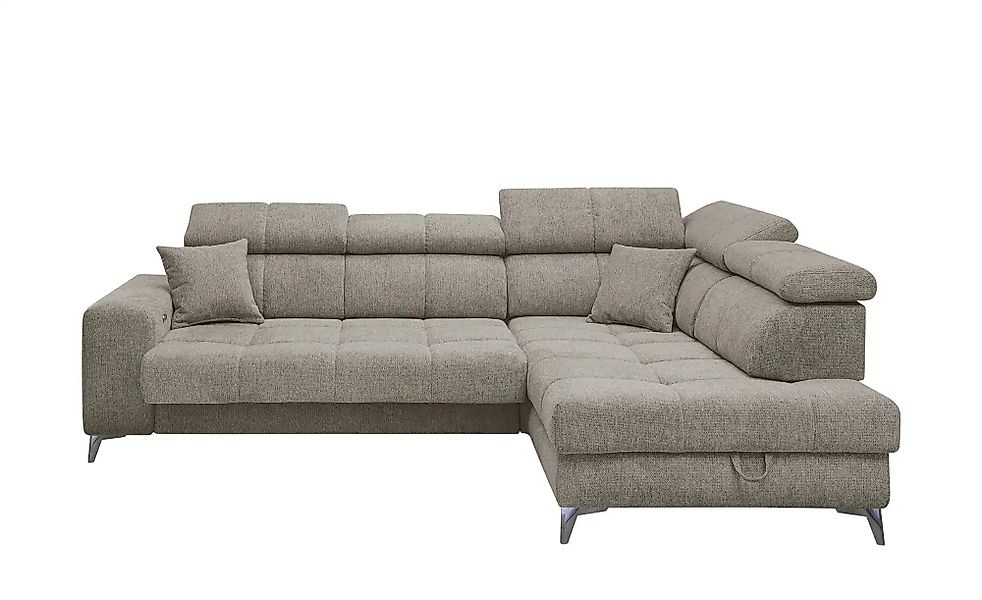 Ecksofa inklusive Stauraum Sydney ¦ grau ¦ Maße (cm): B: 282 H: 105 T: 198. günstig online kaufen