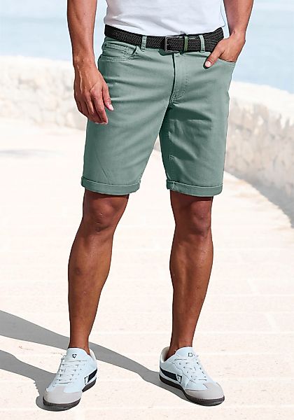 John Devin Jeansshorts "5-Pocket Shorts," aus elastischer Denim-Qualität günstig online kaufen