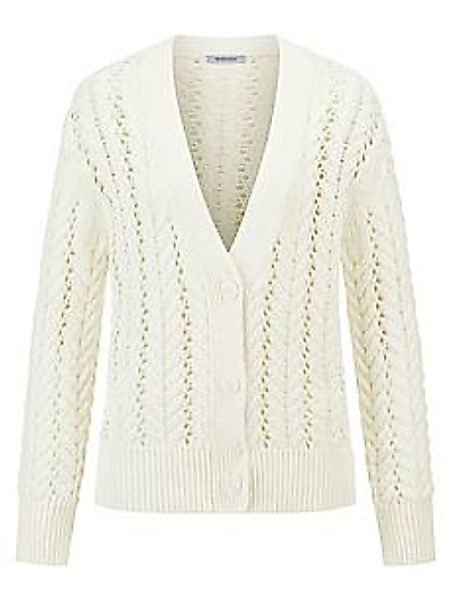 Strickjacke Peter Hahn weiss günstig online kaufen