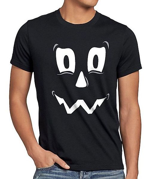 style3 T-Shirt Spuk Geist Halloween Fasching Kostüm Kürbis-Kopf Party Funsh günstig online kaufen