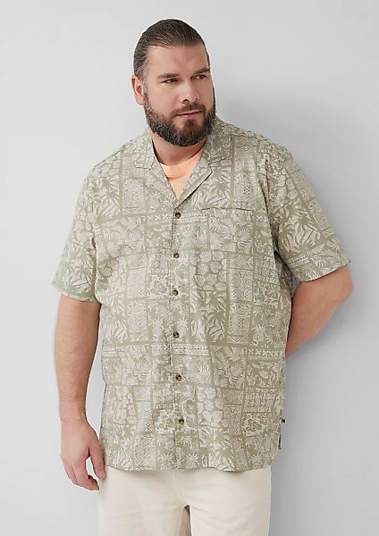 s.Oliver Kurzarmhemd Resort Fit: Kurzarmhemd aus günstig online kaufen