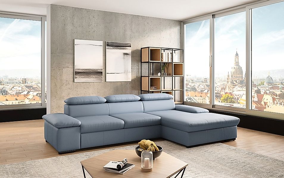 sit&more Ecksofa "Alcudia L-Form" wahlweise mit Bettfunktion günstig online kaufen