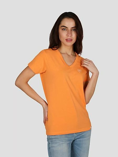 Miracle of Denim Shirttop Women V-Neck Basic T-Shirt (1-tlg) günstig online kaufen