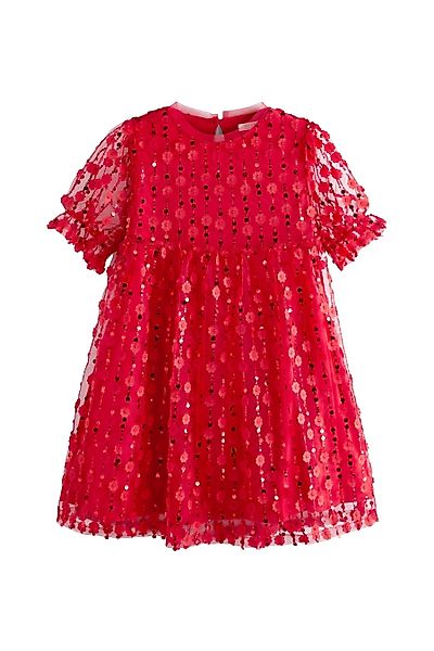 Next Partykleid Geblümtes Mesh-Partykleid (1-tlg) günstig online kaufen