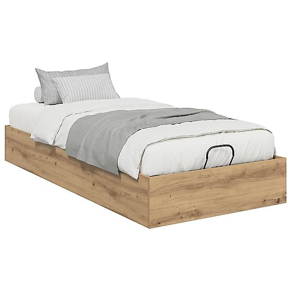 vidaXL Ottoman Bettgestell Artisan-Eiche 193 x 120 x 25 cm 3409300 günstig online kaufen