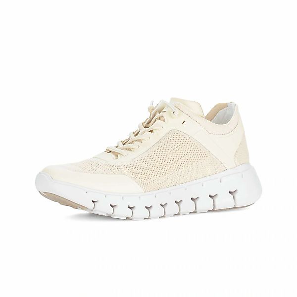 Gabor Sneaker "Sneaker low Materialmix Lederimitat" günstig online kaufen