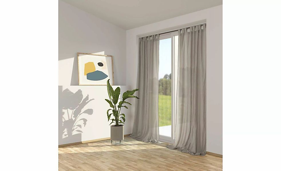 Primera Vorhang Stone-Washed, Schlaufen (1 St), günstig online kaufen