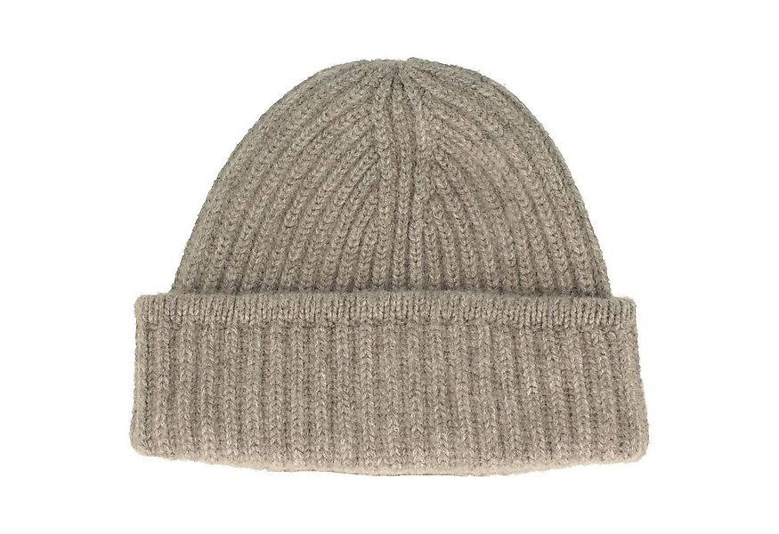 RIVIERA CASHMERE Strickmütze dicke Umschlagstrickmütze reines Kaschmir günstig online kaufen