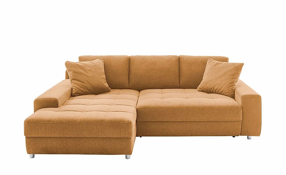 bobb Ecksofa  Arissa de Luxe ¦ gelb ¦ Maße (cm): B: 258 H: 84 T: 181.0 Pols günstig online kaufen