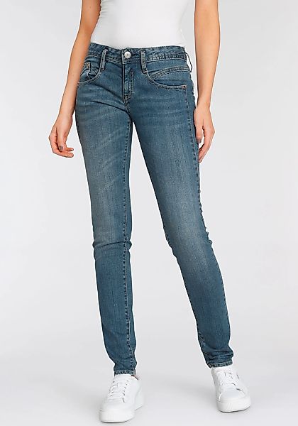 Herrlicher Slim-fit-Jeans "GINA RECYCLED DENIM", mit seitlichem Keileinsatz günstig online kaufen
