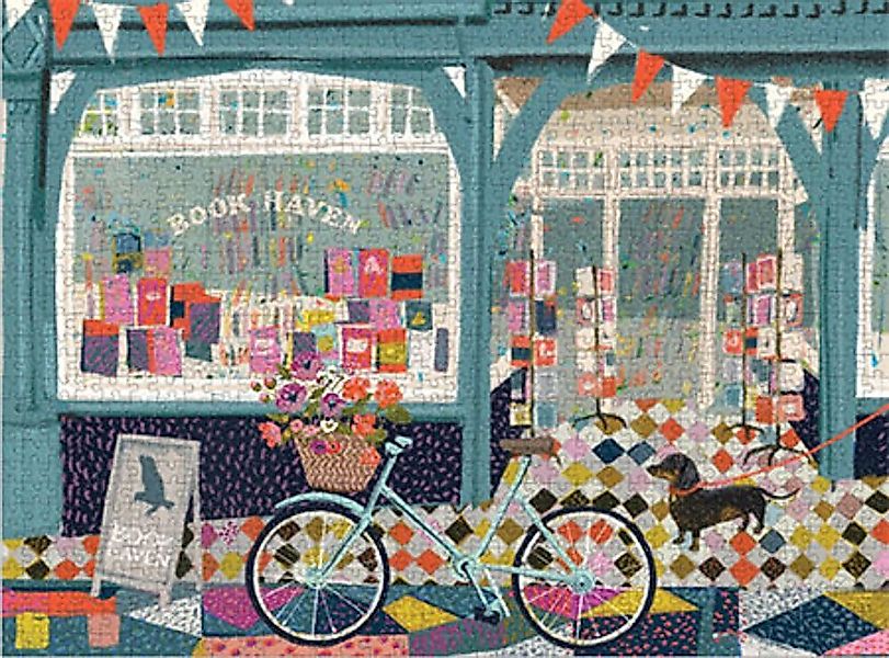 Chronicle Books Puzzle Vor dem Buchladen, günstig online kaufen
