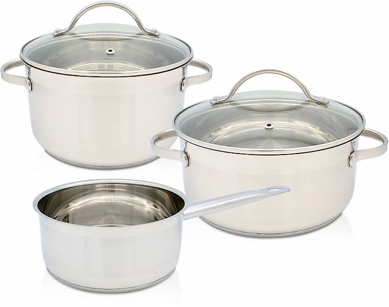 Krüger Topf-Set "Ohio" Set, 1x Bratentopf Ø 20 cm, 1x Fleischtopf Ø 16 cm, günstig online kaufen