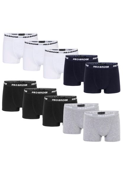 RedBridge Boxershorts 10er-Pack Bequeme Unterwäsche mit günstig online kaufen