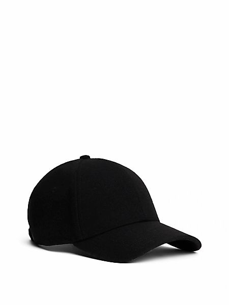 Tommy Hilfiger Baseball Cap "TH RWB 6 PANEL MELTON CAP", aus Wollmix mit Fl günstig online kaufen