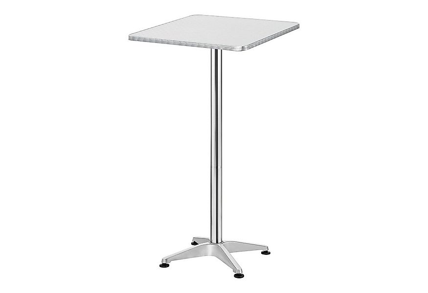 en.casa Bartisch, Järpen Stehtisch 60 x 60 cm höhenverstellbar 75 / 115 cm günstig online kaufen