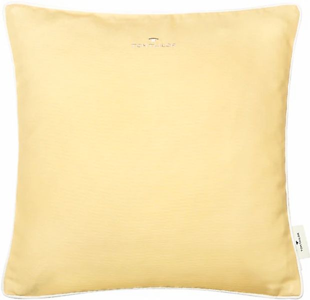 TOM TAILOR HOME Dekokissen »Dove Signature«, mit Paspel, Kissenhülle ohne F günstig online kaufen